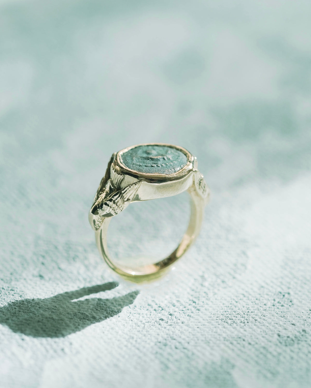Are Not Two Sparrows? | Coin Signet Ring | Limited Edition