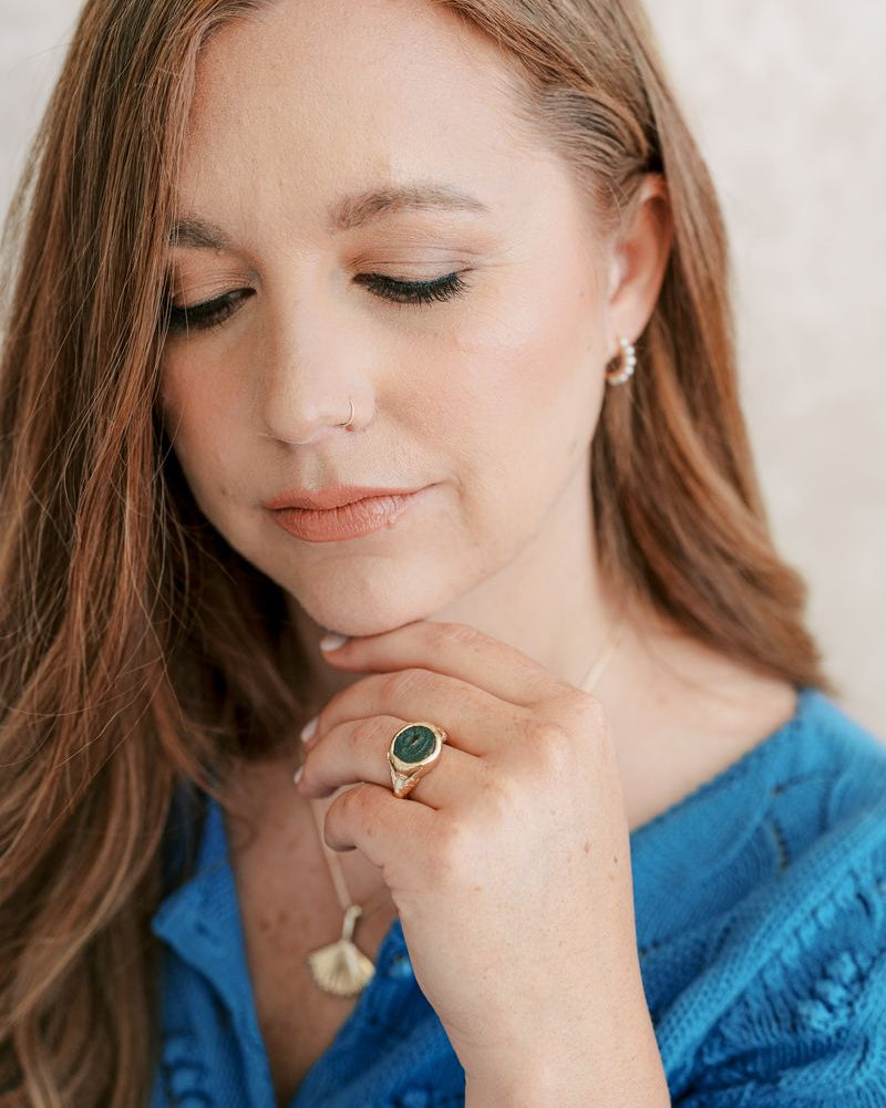 Are Not Two Sparrows? | Coin Signet Ring | Limited Edition