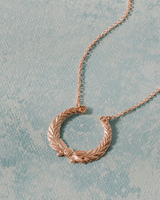 Rose Gold Laurel Crown