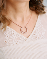 Rose Gold Laurel Crown