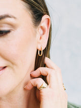 New! Luella Oval Hoops