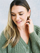 New! Luella Oval Hoops