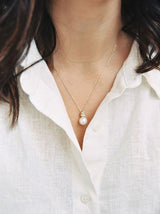Katherine Single Pearl Necklace
