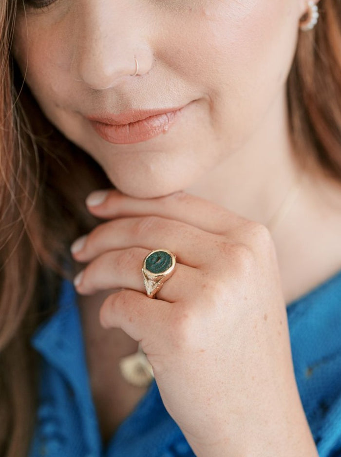 アクセサリー do not do 1 coin signet ring #20 DO NOT DO 1 COIN SIGNET RING 20号 Coin Signet Ring - Etsy